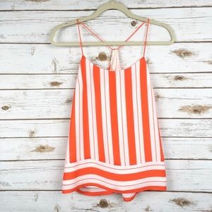 Banana Republic Striped Racerback Sleeveless Top